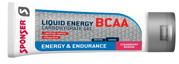 LIQUID ENERGY BCAA (Protein), Tube 70g / ERDBEER-BANANE
