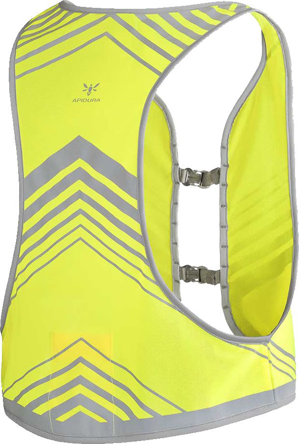 PACKABLE VISIBILITY VEST reflektierende Weste / fluorescent yellow / S/M