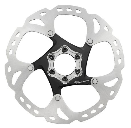 XT SM-RT86 Ice-Tec Bremsscheibe, 6-Loch / silber / 160mm