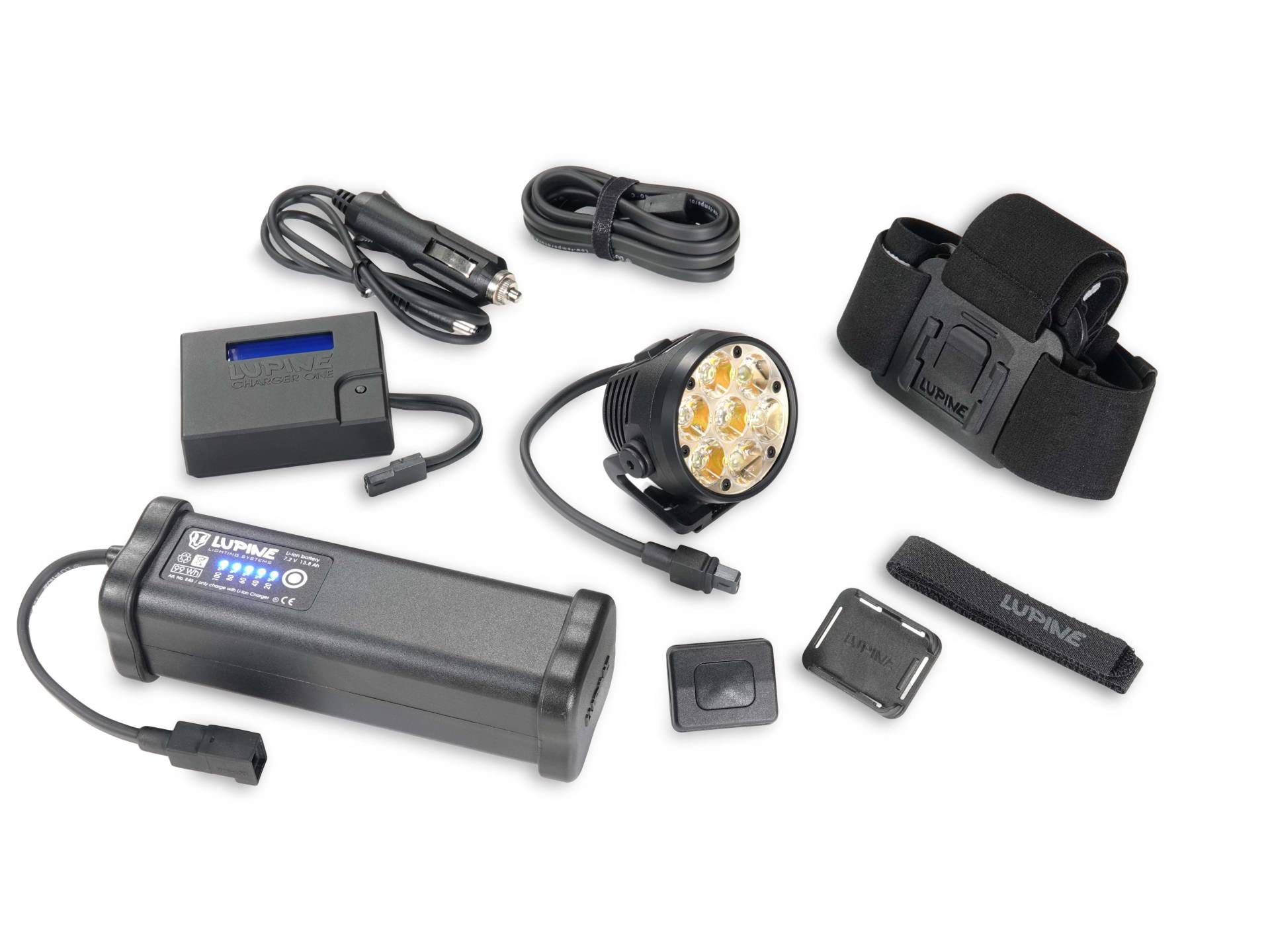 BETTY R 14 SC LED-Trail- Scheinwerfer / schwarz / 5400 Lumen