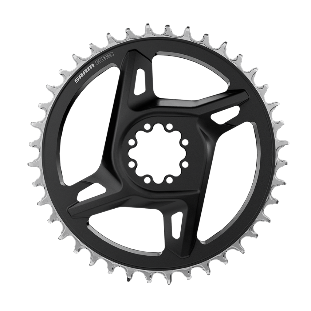 Chainring Red/Force AXS DirectMount 1x V2 / black/silver / 42T