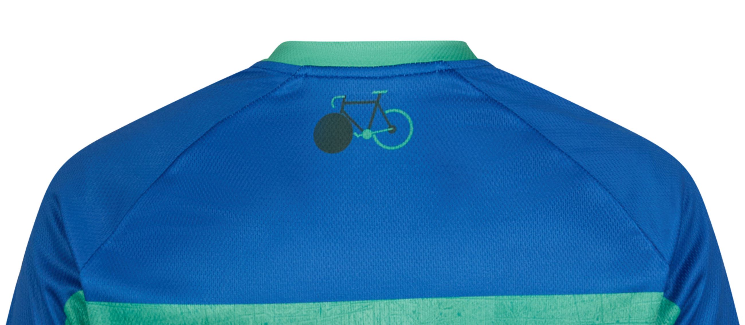 NESTEL Kinder-Kurzarmtrikot / cobalt blue / 164