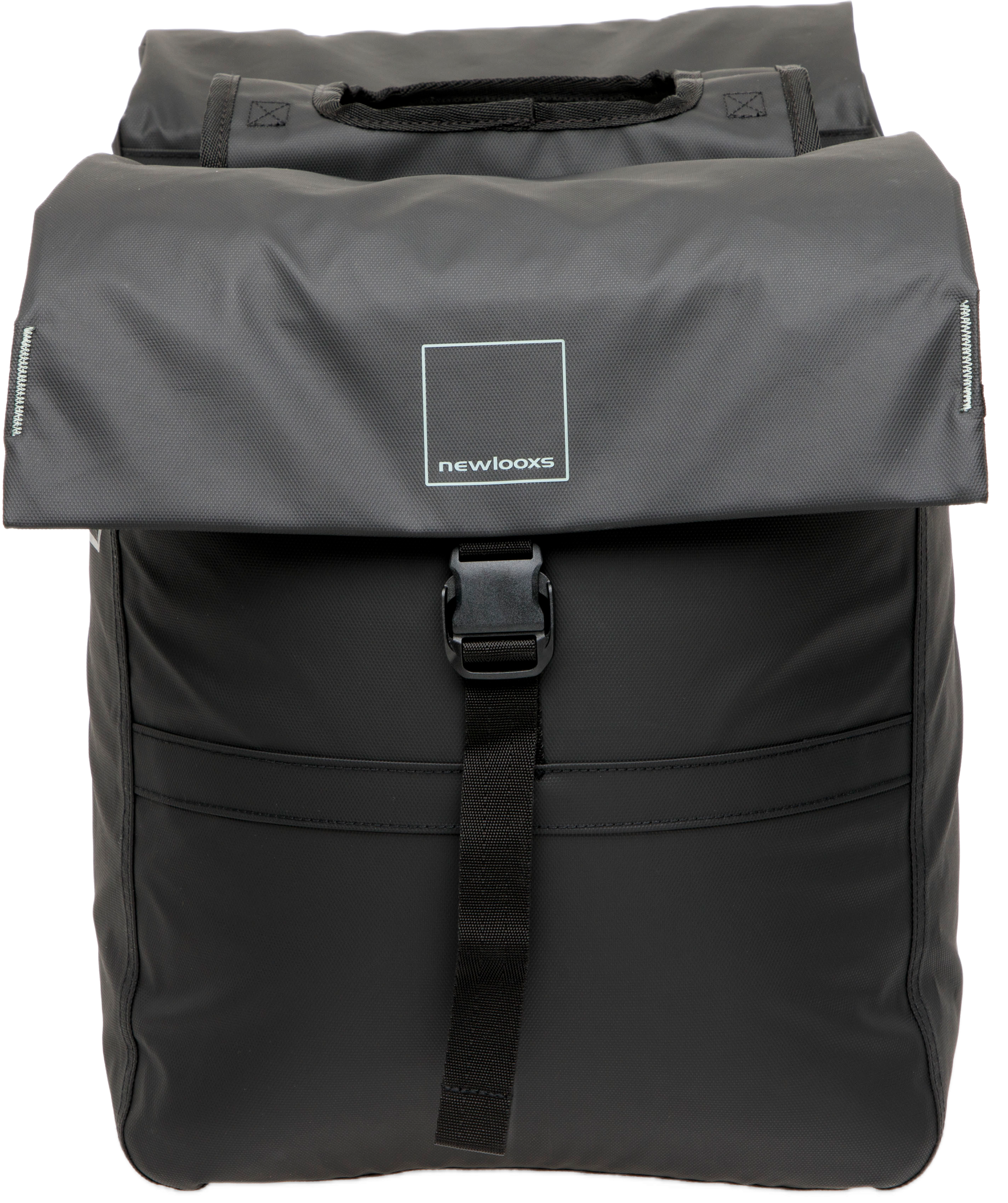 LEEDS DOUBLE Hinterradtasche / black