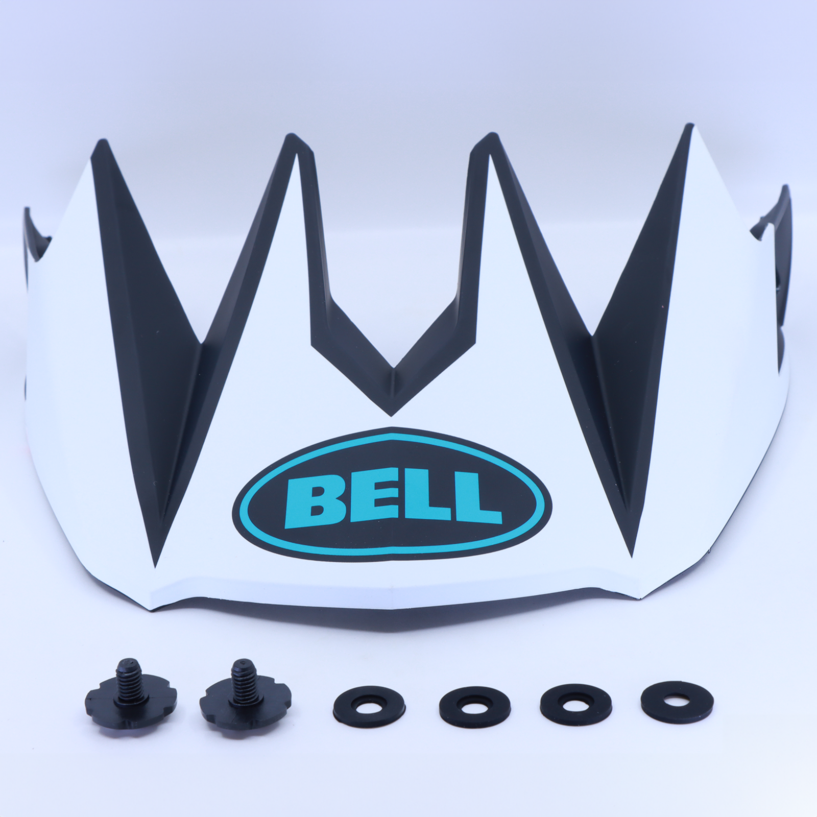 Full 10 Visor / matte/gloss white/bali arise