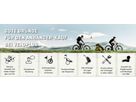 THULE COURIER 2 "3in1" Kinder-, Transport- und Hundeanhänger / blau