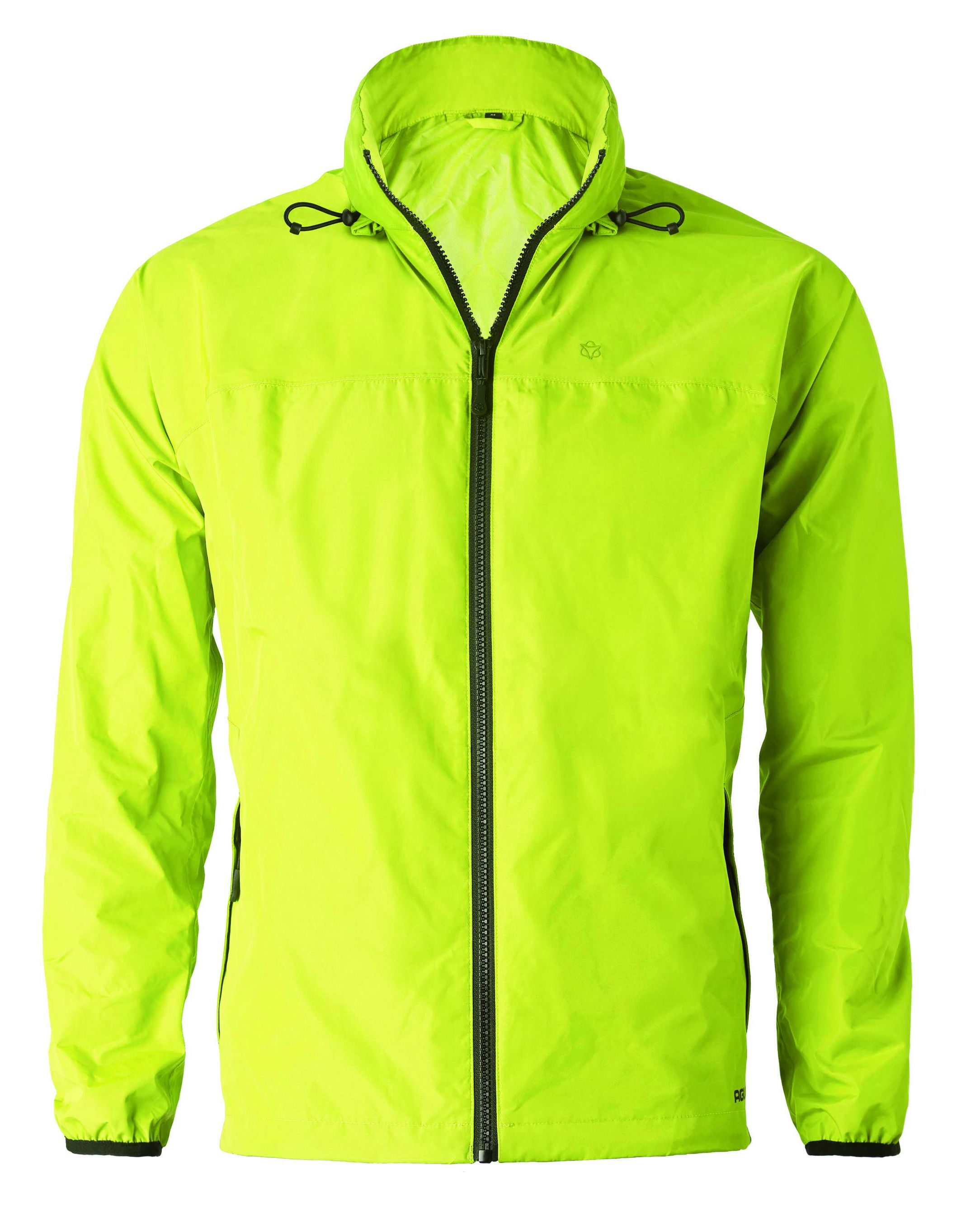 GO! Unisex Regenjacke / neon yellow / L