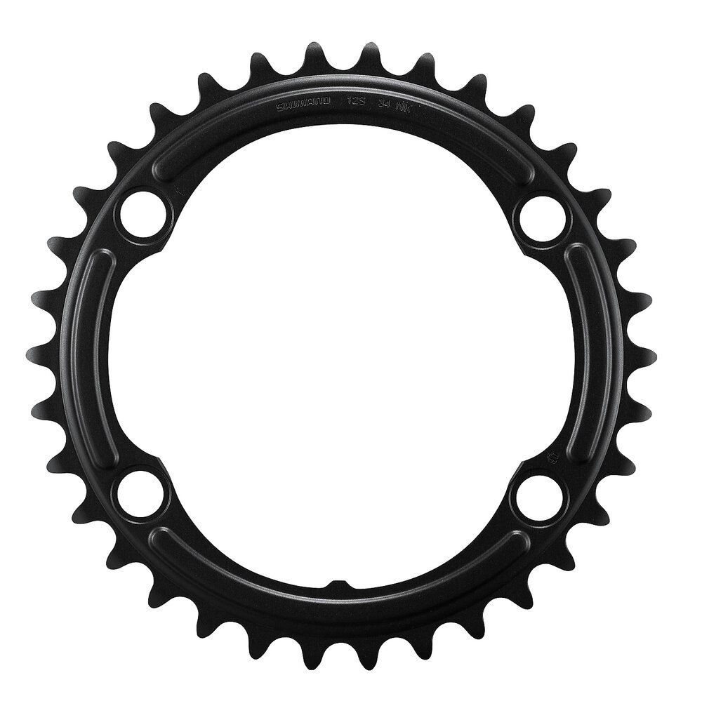 SHIMANO 105 R7100 KETTENBLATT 12fach, LØ 110mmh / schwarz / 36 Zähne NH