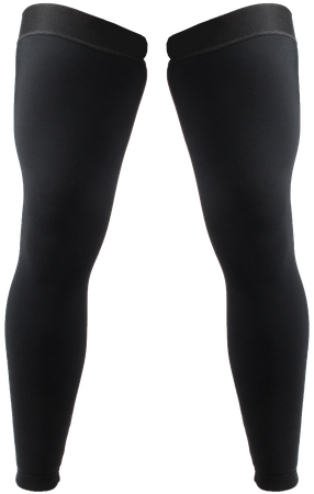 REFLEXI reflektierende Beinlinge / schwarz / XL/XXL