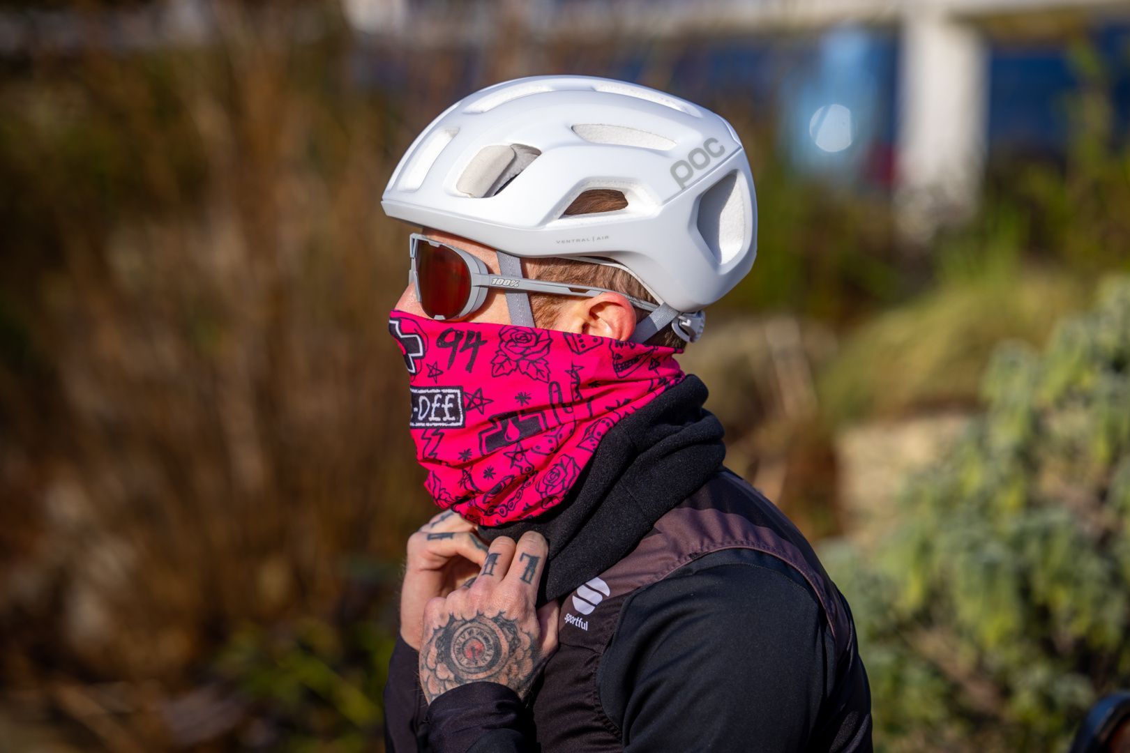Winter Neck Gaiter / Punk-Pink