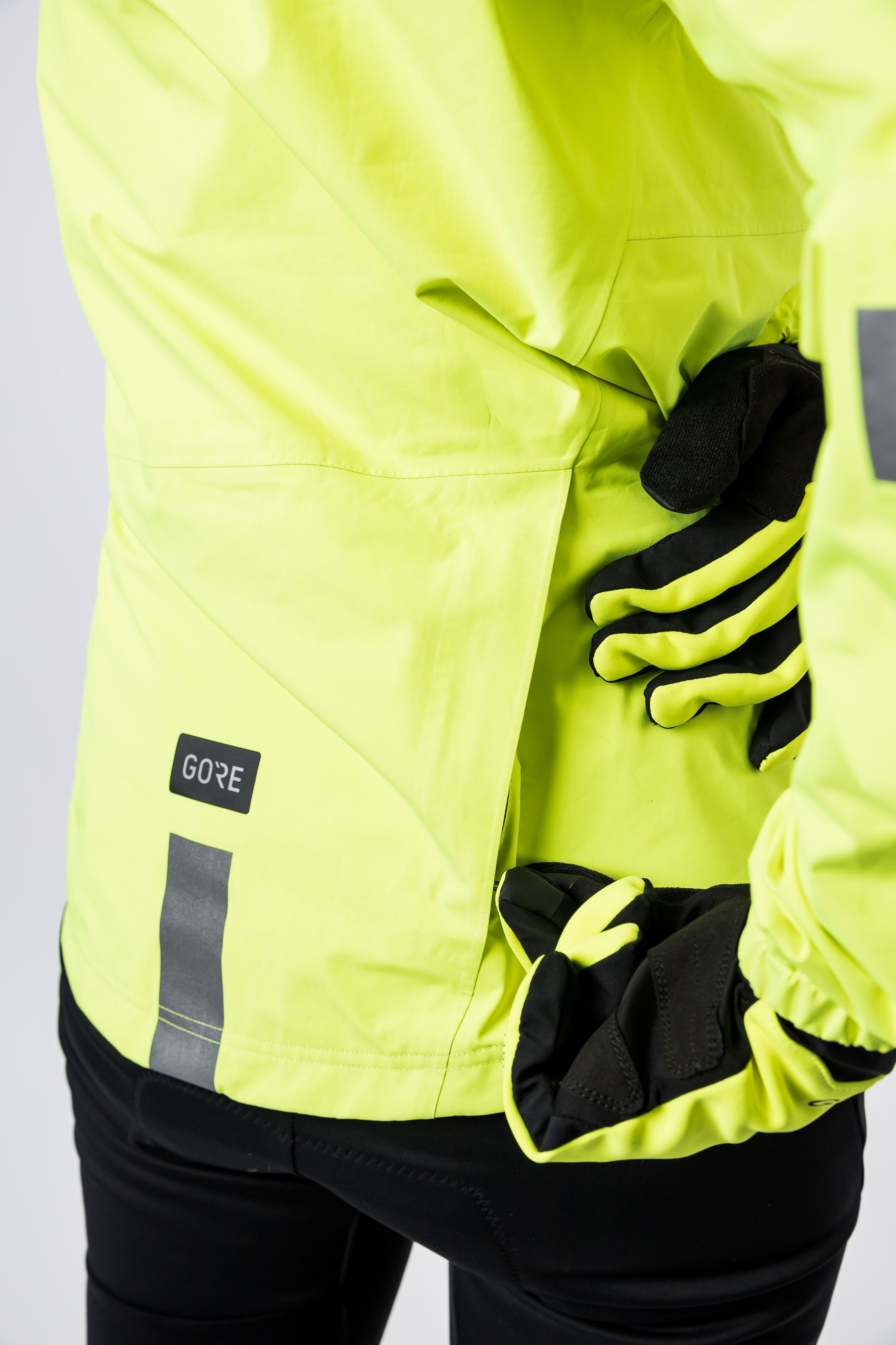 STREAM GTX PL Damen-Regenjacke / neon yellow / 36