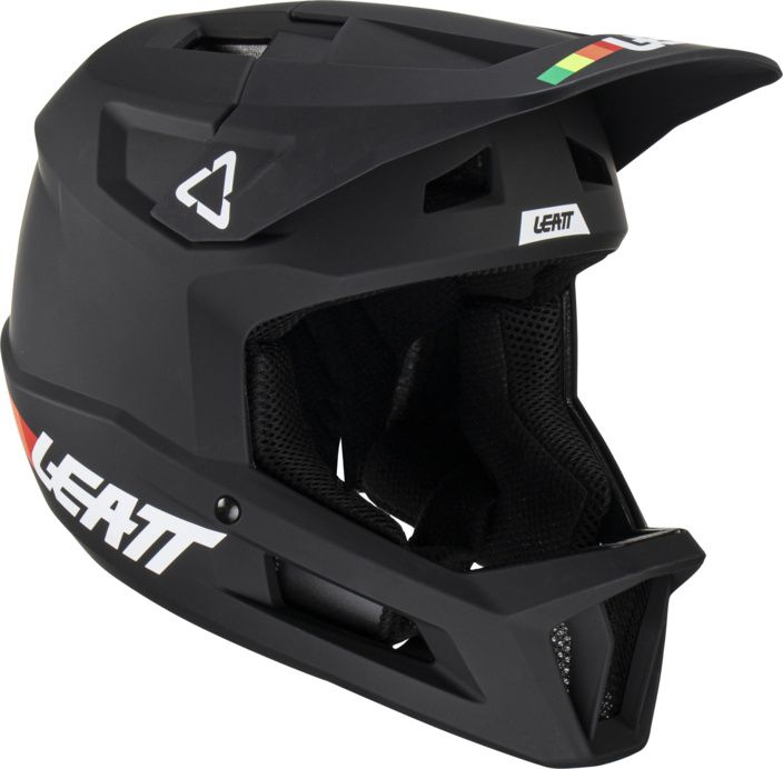 GRAVITY 1.0 Vollvisierhelm, ASTM Downhill zertifiziert / black / M 57-58CM