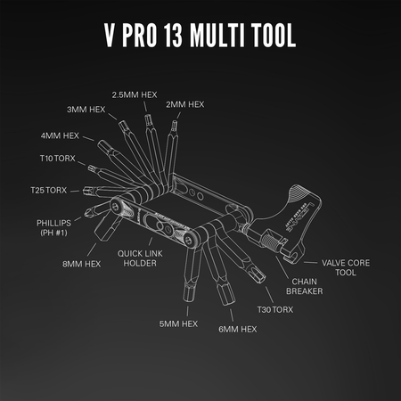 V Pro 13 / black / one size