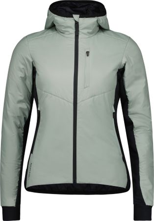 ARETE MERINO Damen-Loftjacke / eucalyptus / S