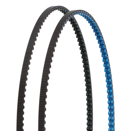CDX Centertrack Riemen mit Nut / schwarz blau / 120 Zähne