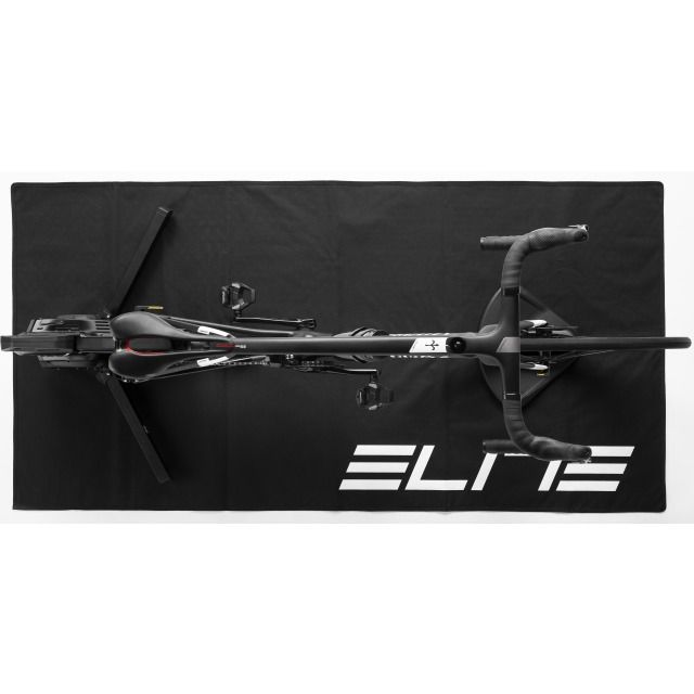 Trainingsmatte für Hometrainer / schwarz