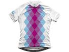 THE ARGYLE Damen-Kurzarmtrikot / white / L