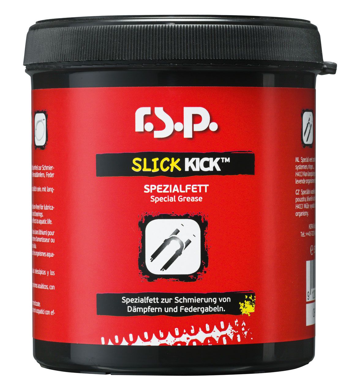 SLICK KICK, Federgabelfett / transparent / 50g