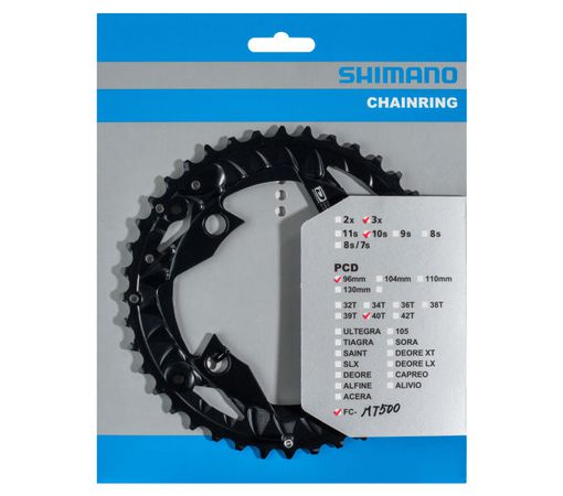 Kettenblatt SLX FC-M7000 Triple / schwarz / 40 Zähne