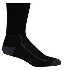 HIKE+ MEDIUM Damen-Merino-Socken / black/monsoon/mink / M=38-40