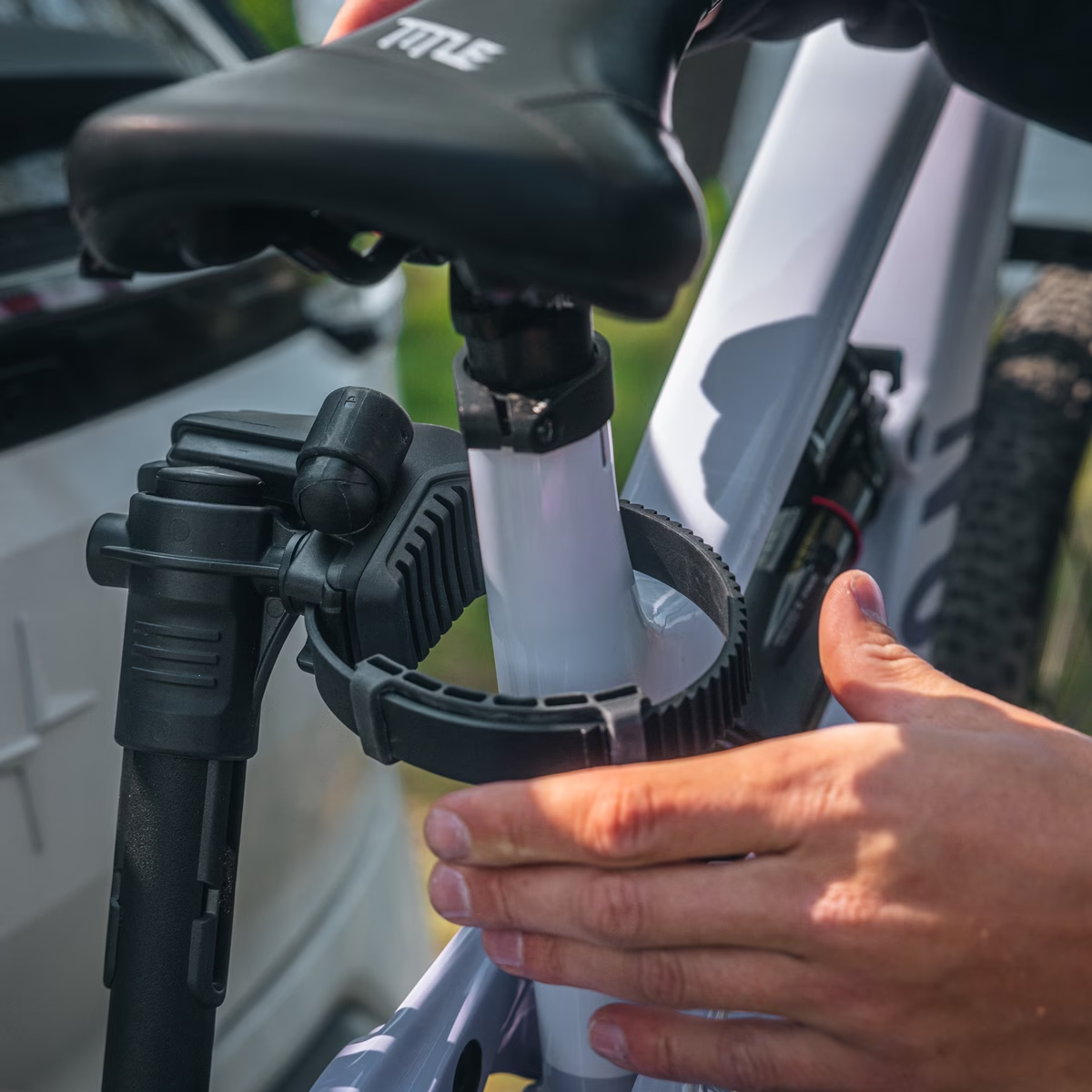 VELOLITE Veloträger / schwarz / für 1 Velo