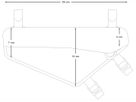 RACING FRAME PACK 2.4L Rahmentasche / black / 2.4L