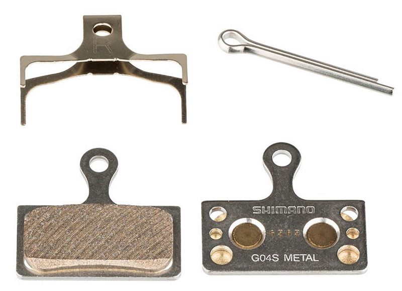 G04S  Bremsbelag / Metall/Trägerplatte Stahl
