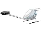 SKISET ZU CHARIOT ANHÄNGER / silber / Generation 1 bis 2023 Modell CAB, CROSS double, CROSS single, LITE double, LITE single, SPO