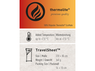 THERMOLITE PERFORMER 7°C Inlet aus recyceltem Polyester / schwarz