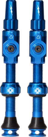 Tubeless Valves Big Bore Lite / Blue / 75 mm