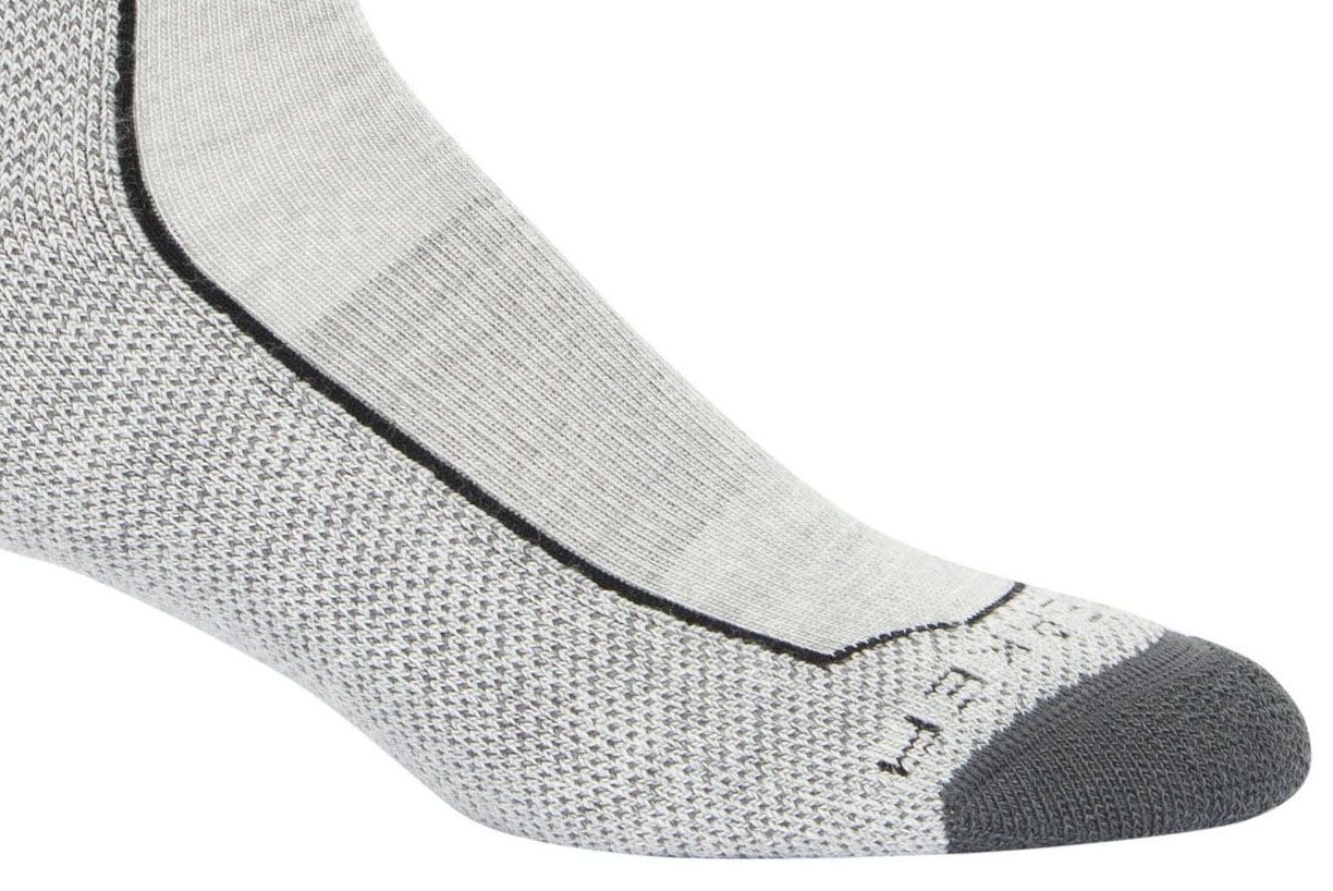 HIKE+ MEDIUM Unisex-Merino-Socken / blizzard hthr / L=44-46