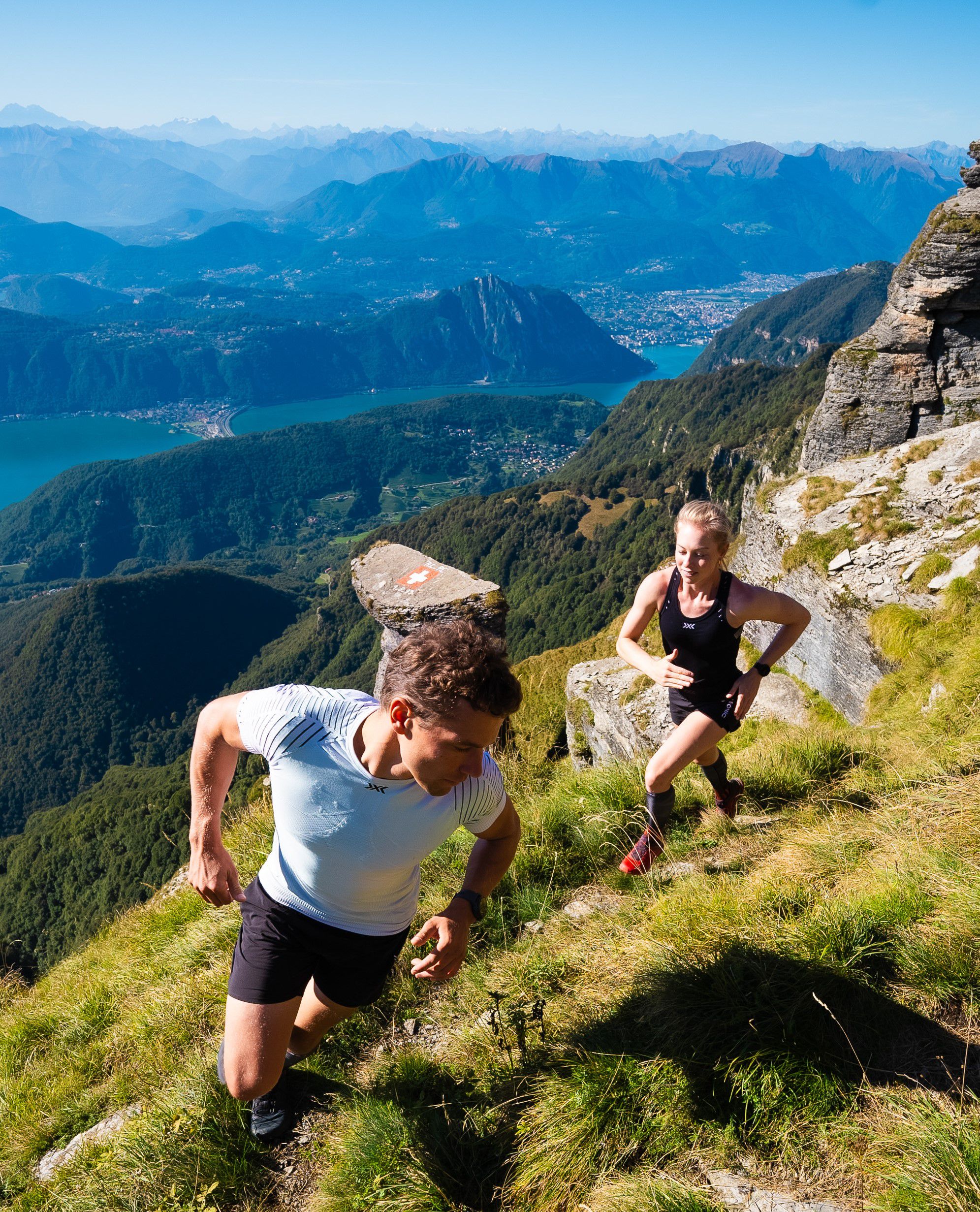 Men Invent 4.0 LT Shirt SH SL / Actic White/Dolomite Grey / S