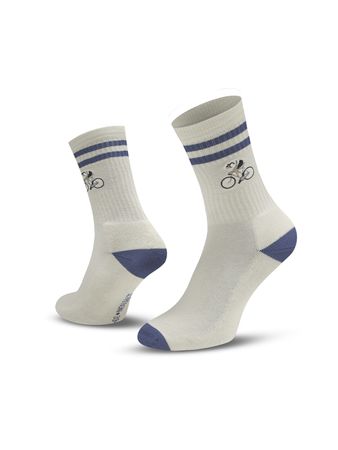 Crew Cyclist Socks / blue / 43-46