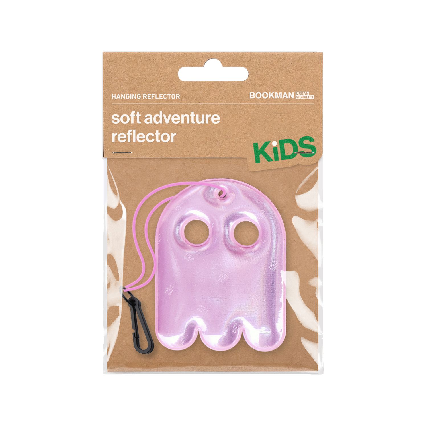 Soft Reflektoranhänger Kids / ghost pink