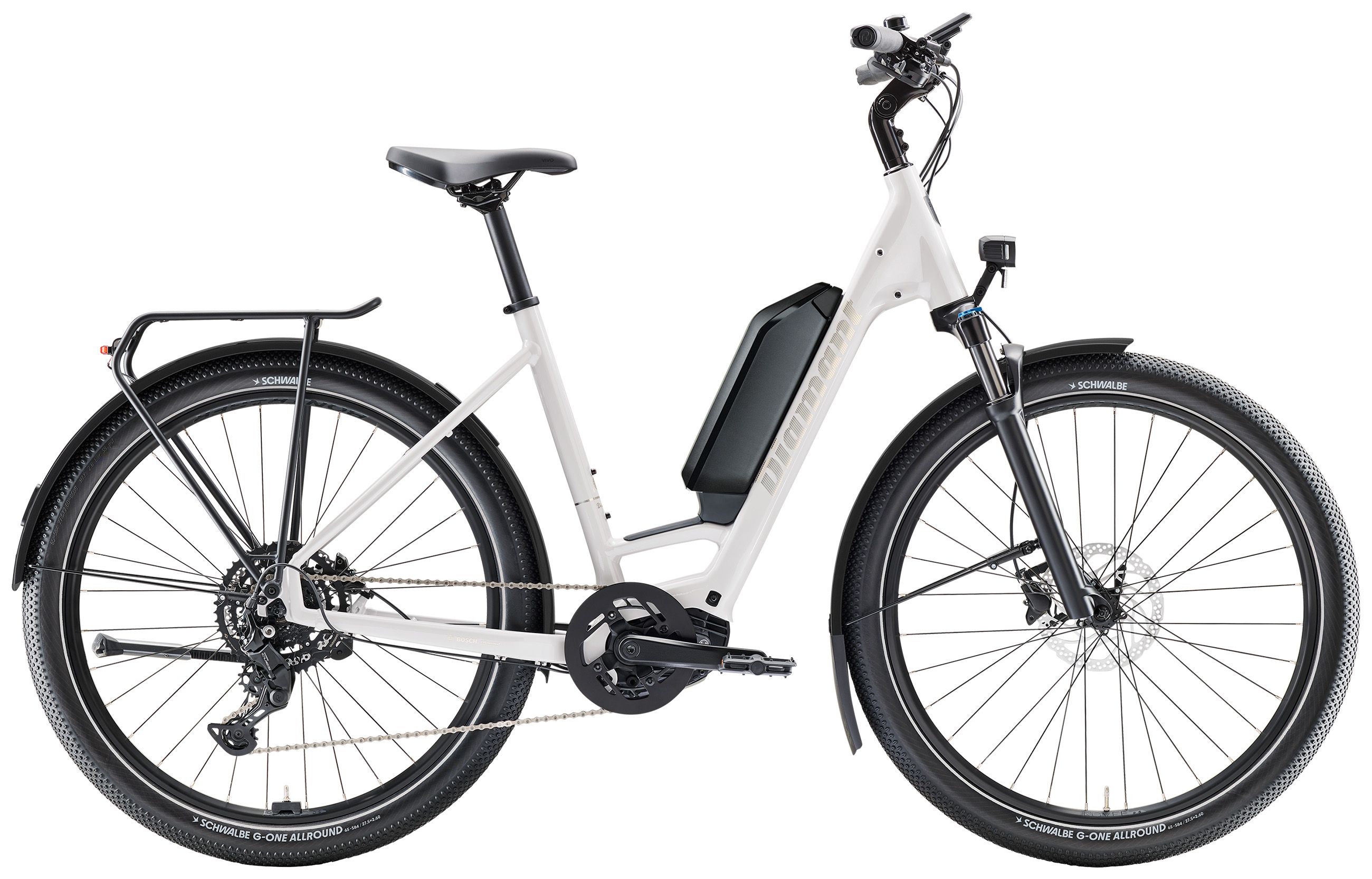 ZING TRIP CORE TIEF 800 E-City- u. Alltagsvelo / Weiss Met. / L