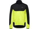 C5 GWS THERMO TRAIL Herren-Softshelljacke / black/neon yellow / L