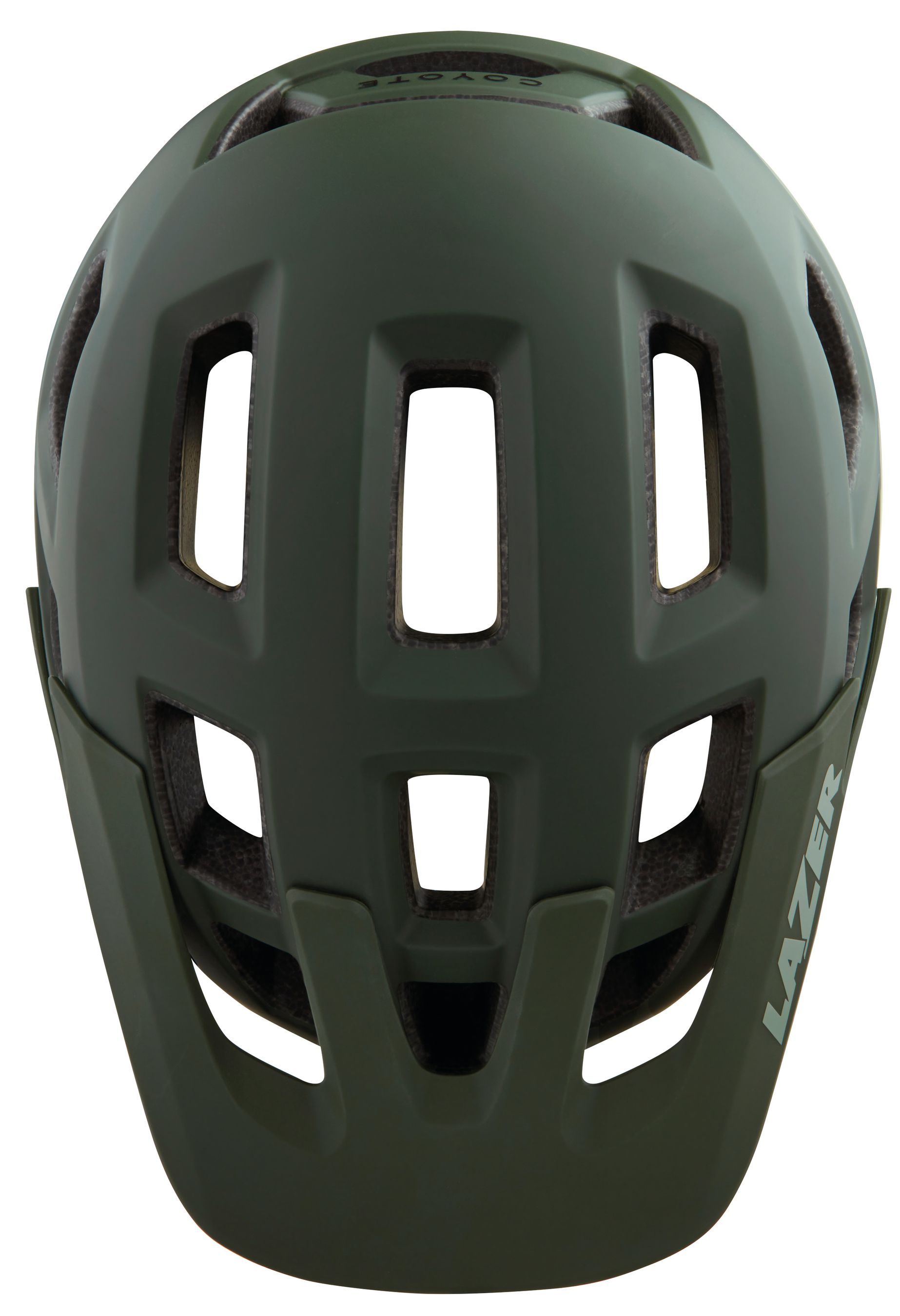 LAZER Unisex MTB Coyote MIPS Helm / matte dark green / S