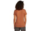 TL ADVENTURE RIDE Damen-Merino-Kurzarmshirt / dusty clay / M