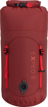 SHRINK BAG Packsäcke mit Kompressionsventil / burgundy / 13l