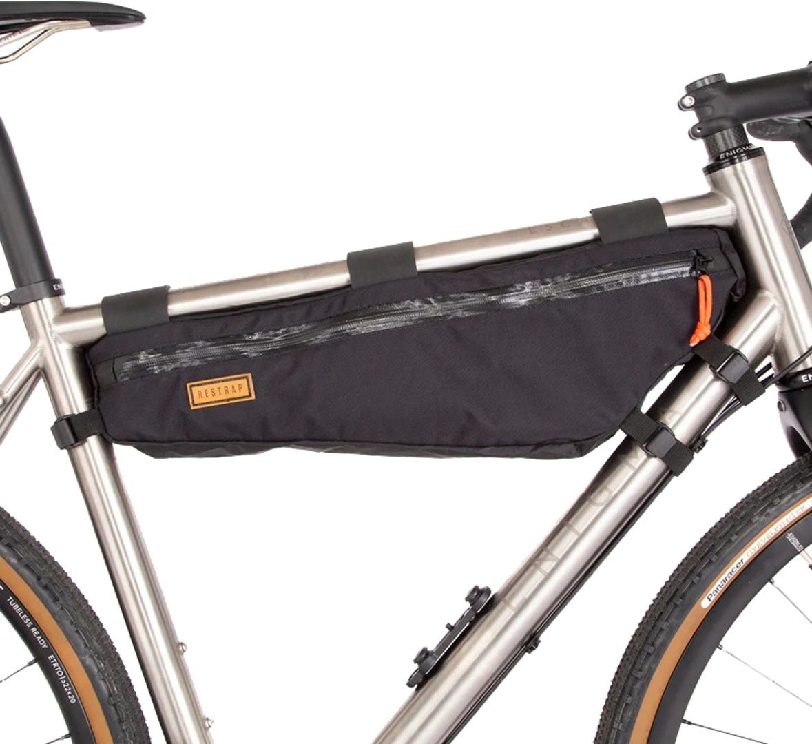 Frame bag / schwarz / L
