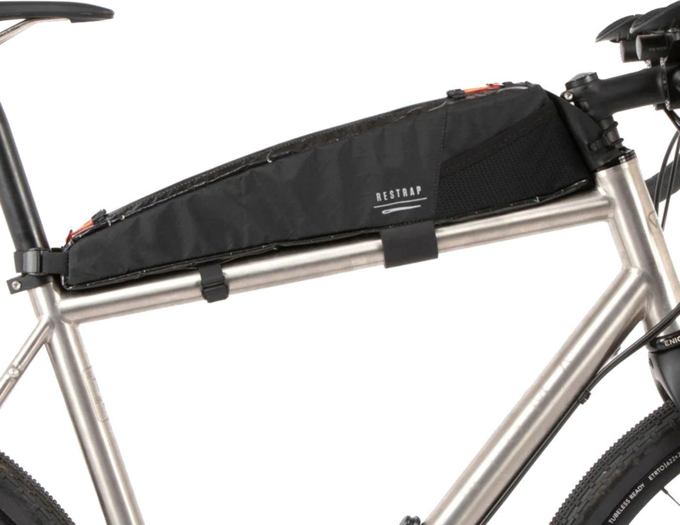Race Top Tube Bag - Long / schwarz / 11 x 49 x 4.5 cm, 2 l