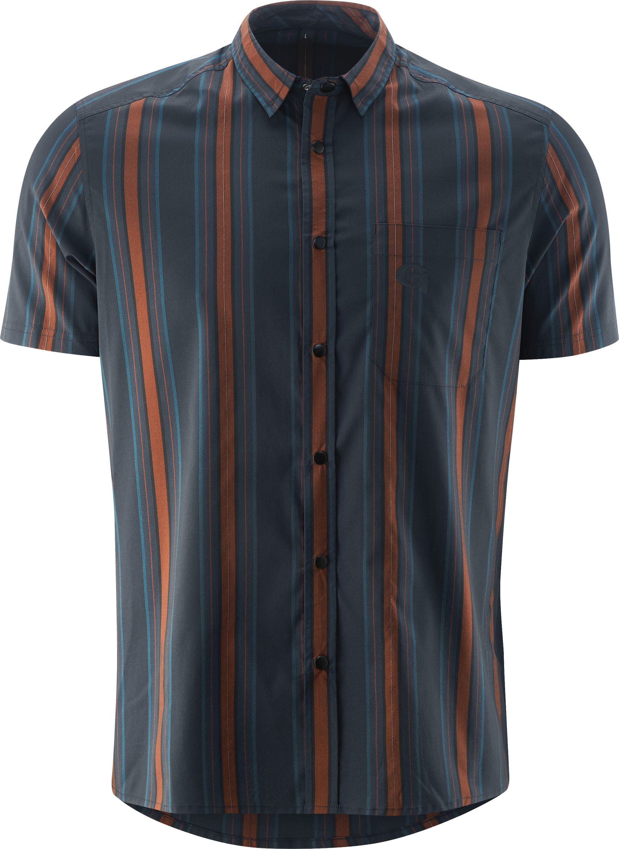 DON Herren-Kurzarm-Bikehemd / outerspace/cooper clay / XL