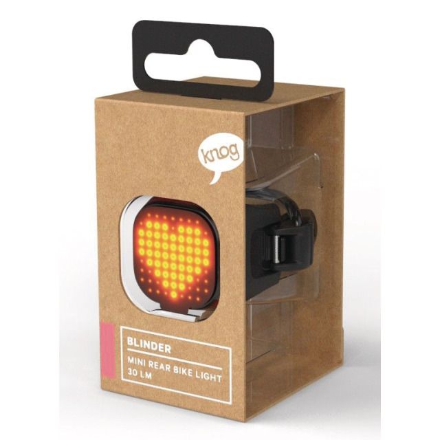 BLINDER MINI LOVE Rücklicht / black / 30 Lumen
