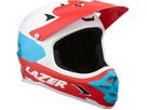 LAZER Unisex Extreme Phoenix+ ASTM Helm / white blue red / L
