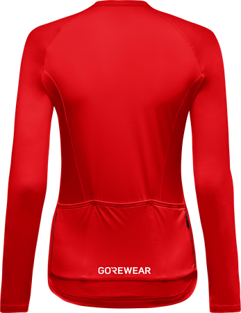 SPINSHIFT Damen-Langarmtrikot / lab red / S=38