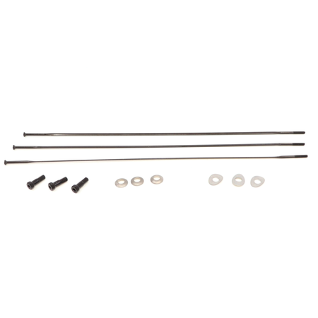 Spoke and Nipple 224mm CX-Ray Straight Pull Qty 3 / black