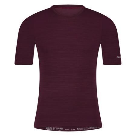 Men Evolve Terra Seamless T-Shirt deep ocean / wine red / L/XL