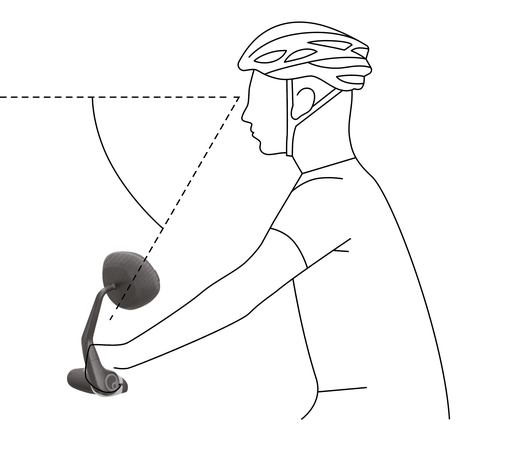 Rückspiegel RM Touring / schwarz