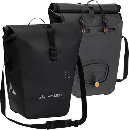 Aqua Back, recyceltes Hauptmaterial / black / 48 l