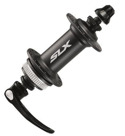 SLX M665 Centerlock Disc Vorderradnaben / schwarz / 100mm 32L
