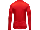 SPINSHIFT Herren-Langarmtrikot / lab red / S